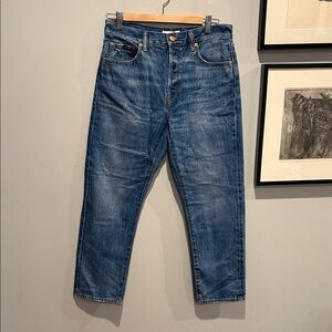 Tory Burch Women's Classic Denim Jean in Vintage Wash, Size 2